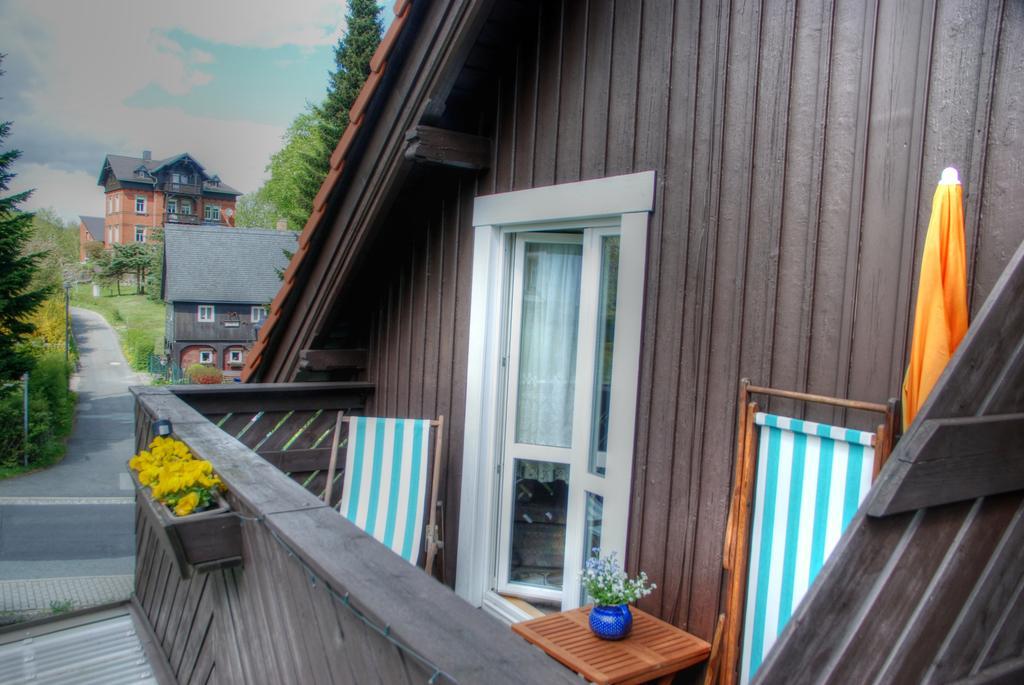 Pension&Café Abendröte Kurort Oybin Szoba fotó